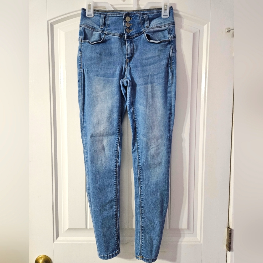 Wax Jean, Butt, I Love You Push-Up 3 button Jeans Size 3